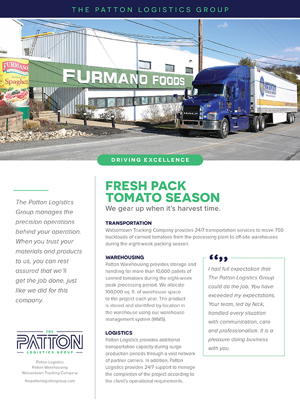 Preview of Fresh Pack Tomato Season