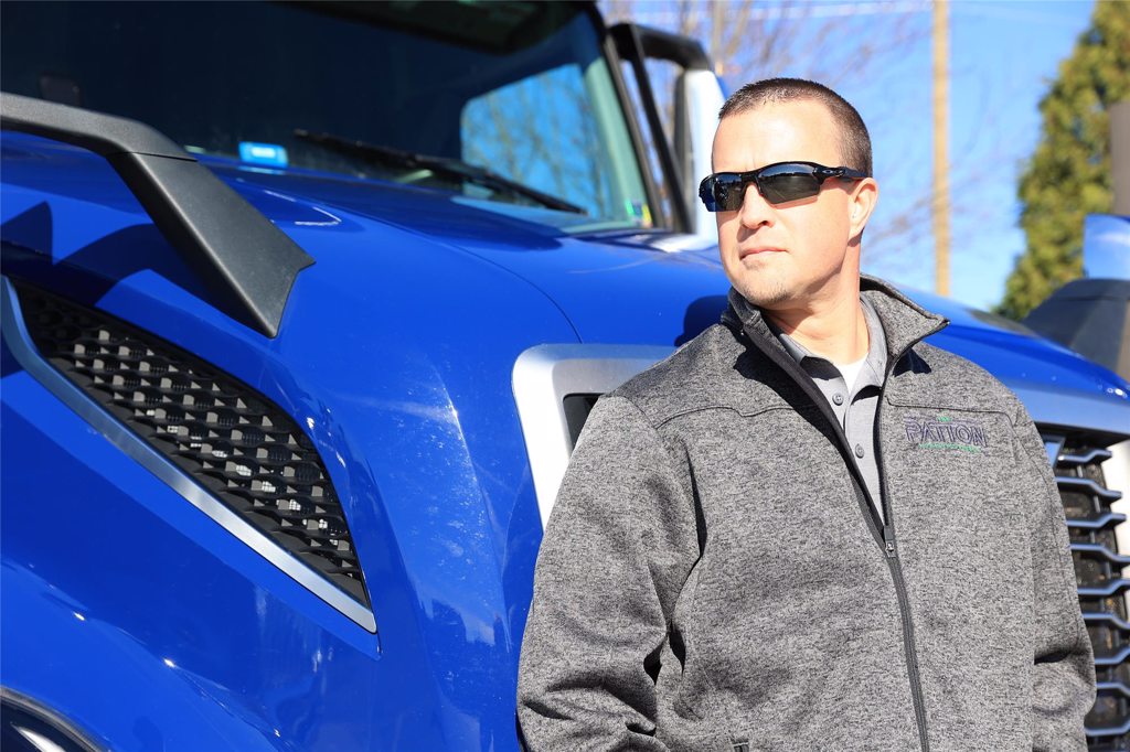 Why Watsontown Trucking Man in Sunglasses